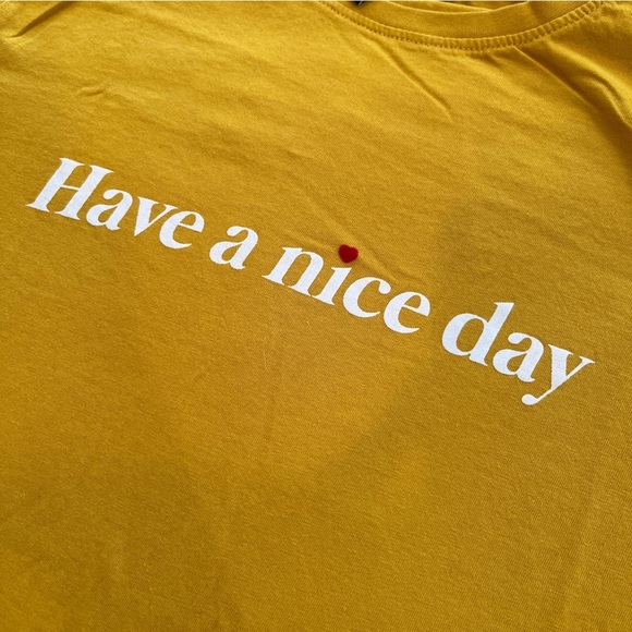 New Look Have a Nice Day Graphic Tee - Picture 5 of 5